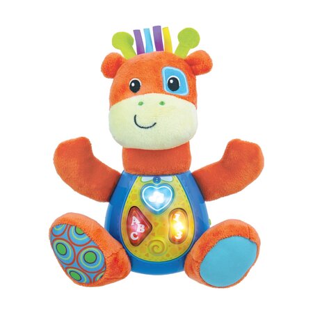 Canta si invanta cu girafa Patch, 3 luni+, Winfun 762642
