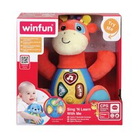 Canta si invanta cu girafa Patch, 3 luni+, Winfun