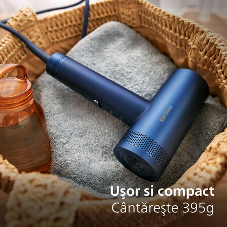 Uscator de par de mare viteza, Seria 8000, BHD839/00, Philips 762690