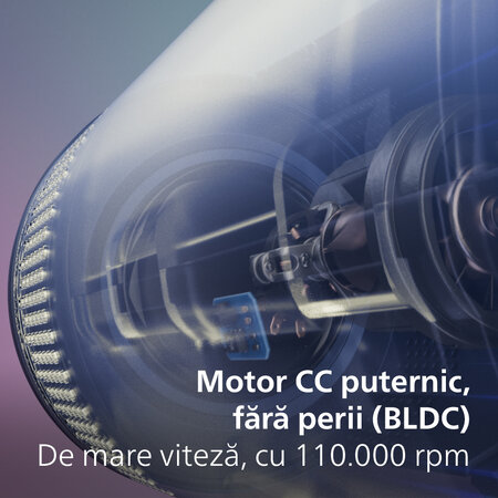 Uscator de par de mare viteza, Seria 8000, BHD839/00, Philips 762682