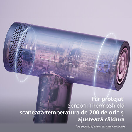 Uscator de par de mare viteza, Seria 8000, BHD839/00, Philips 762685