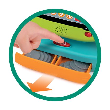 Set Casa de marcat cu accesorii, 24 luni+, Winfun 762673