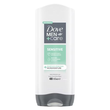 Gel de dus Men+Care Sensitive, 400 ml, Dove Men