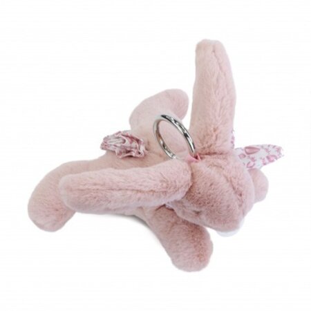 Breloc Iepuras, 16 cm, diverse culori, Doudou 762859