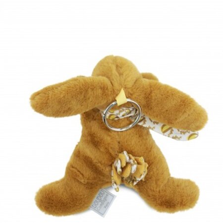 Breloc Iepuras, 16 cm, diverse culori, Doudou 762858