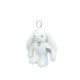 Breloc Iepuras, 18 cm, diverse culori, Doudou 762869