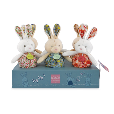 Jucarie de plus iepuras, 20 cm, Diverse modele, Doudou