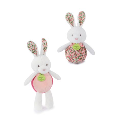 Jucarie de plus iepuras, 20 cm, Diverse modele, 1 bucata, Doudou 764508