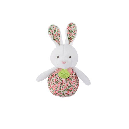 Jucarie de plus iepuras, 20 cm, Diverse modele, 1 bucata, Doudou 762894