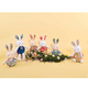 Jucarie de plus iepuras, 20 cm, Diverse modele, 1 bucata, Doudou 764511