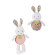 Jucarie de plus iepuras, 20 cm, Diverse modele, 1 bucata, Doudou 764508