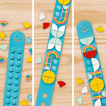 Bratara Curcubeu Lego Dots, 41900, Lego 446050