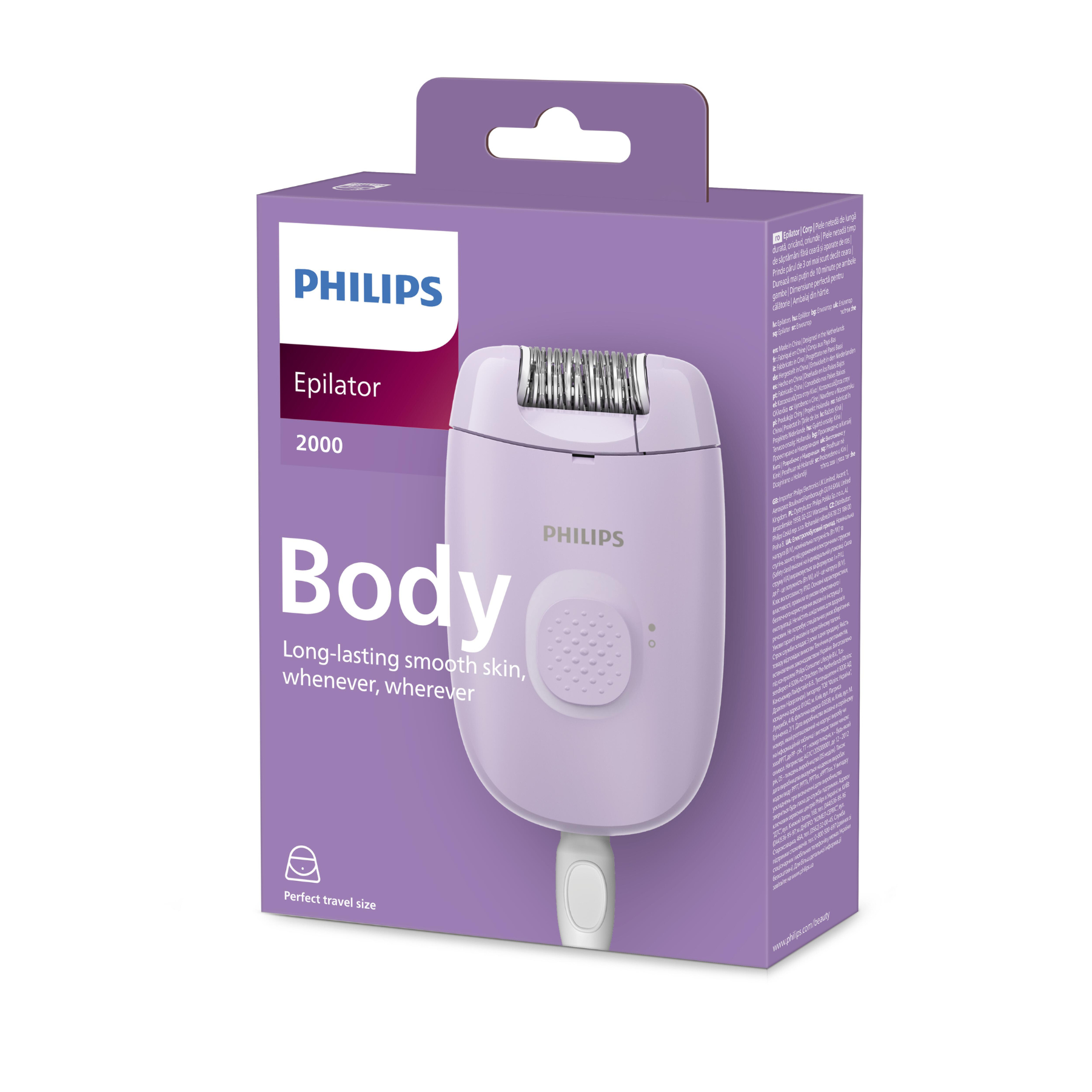 Epilator, Mov, Seria 2000, BRE238/00, Philips