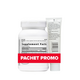 Pachet Magneziu Glicinat 200 mg + Unguent cu Vit E, 120 capsule +50 g, GNC 762999