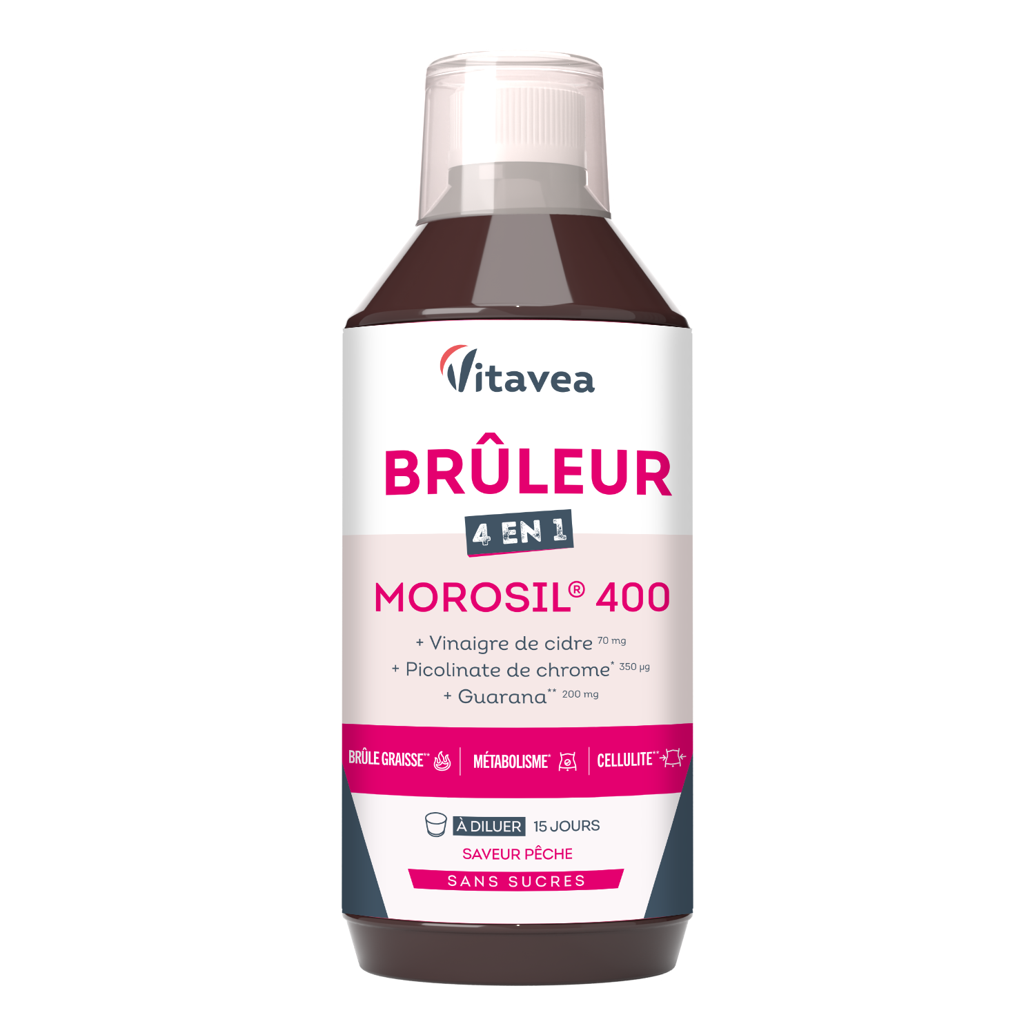 Bruleur 4 in 1 Morosil 400, 500 ml, Vitavea