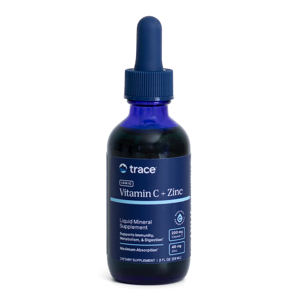 Vitamina C + Zinc Lichid, 59 ml, Trace Minerals