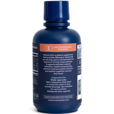 Vitamina D3 lichida, 125 mcg, 473 ml, Trace Minerals 763762