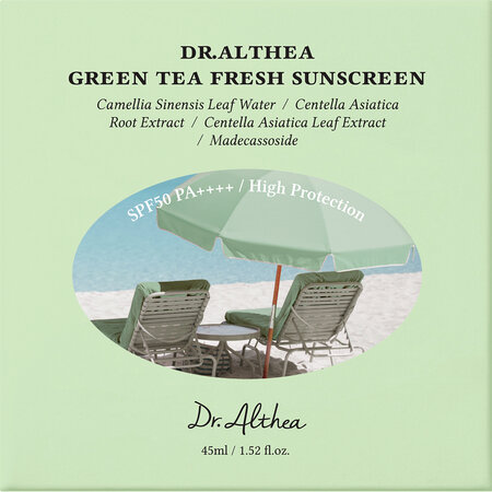 Crema cu protectie solara pentru pielea sensibila SPF50+ PA++++, 45 ml, Dr.Althea 781410