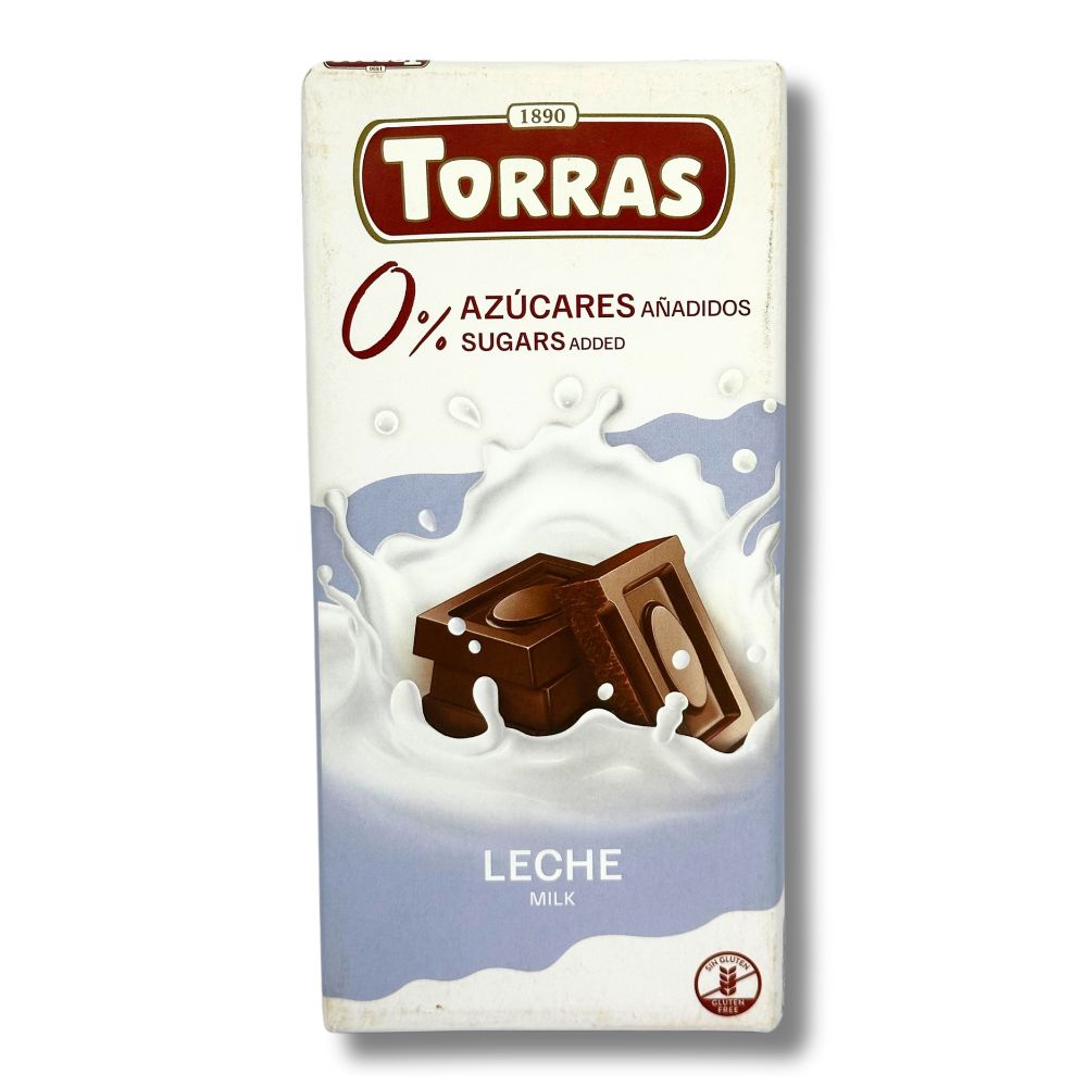 Ciocolata cu lapte, 75 g, Torras
