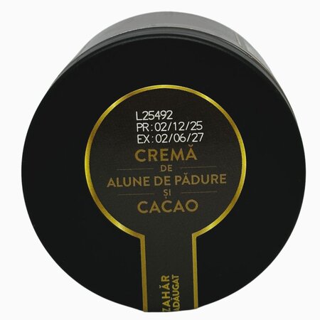 Crema de ciocolata cu alune de padure, 200 g, Torras 764160