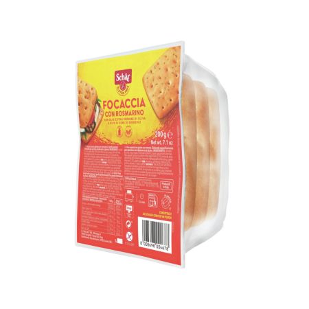 Focacia cu rozmarin, 200 g, Schar