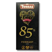 Ciocolata neagra cu 85% cacao, 100 g, Torras