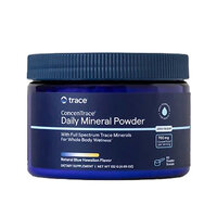 Pudra concentrata in oligominerale marine cu aroma blue hawaii, 132 g, Trace Minerals
