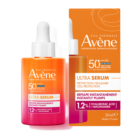 Serum SPF 50+ Ultra anti-aging cu efect de reumplere pentru fata, 30 ml, Avene 764334