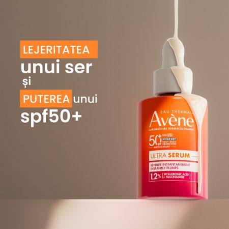 Ultra Serum SPF50+ cu efect de reumplere imediata, 30 ml, Avene 764330