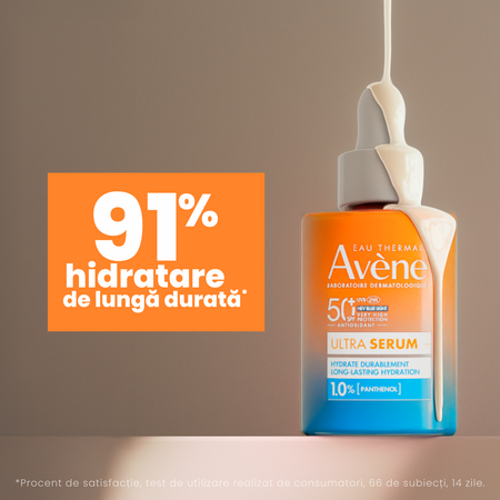 Serum SPF 50+ Ultra cu hidratare de lunga durata, 30 ml, Avene 764365