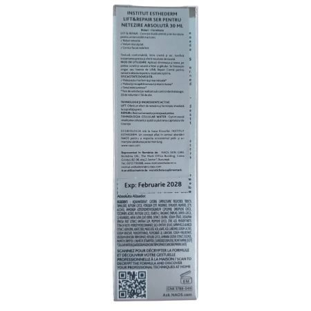 Ser pentru netezire Lift & Repair, 30 ml, Institut Esthederm 764757