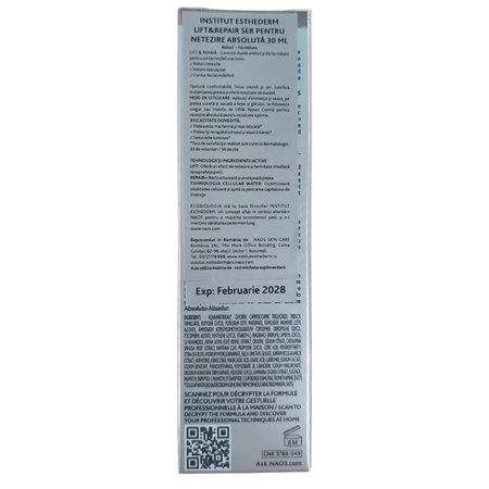 Ser pentru netezire Lift & Repair, 30 ml, Institut Esthederm 764757
