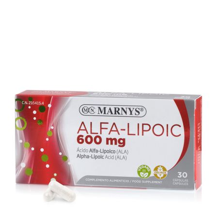Alfa-Lipoic, 600 mg, 30 capsule, Manys