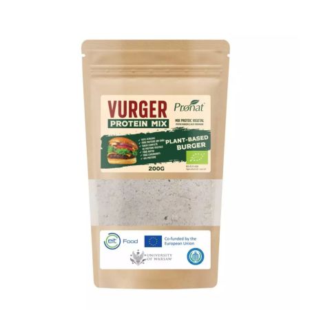 Mix proteic vegetal Vurger Bio, 200 g, Pronat