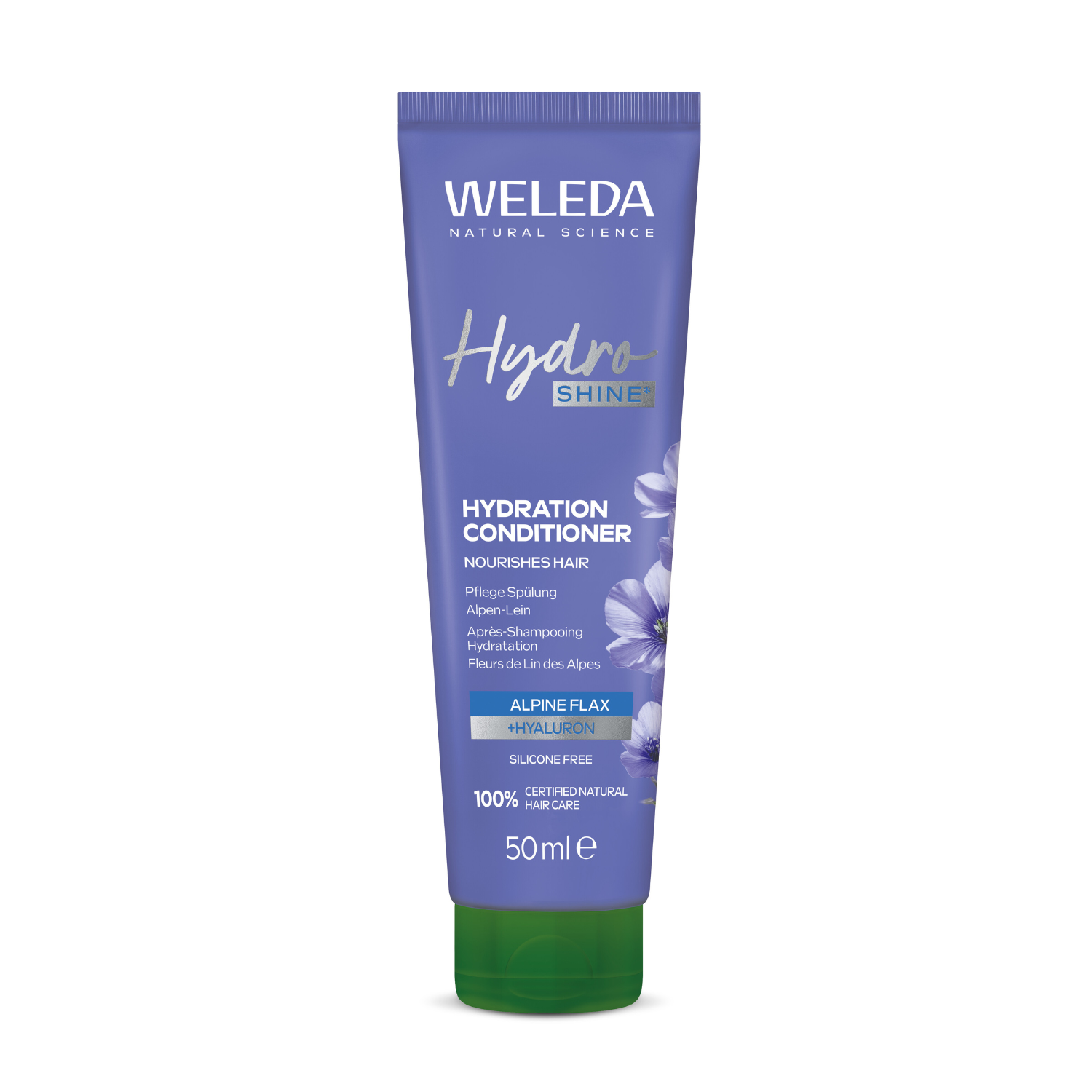Balsam hidratant pentru par Hydro Shine, 150 ml, Weleda