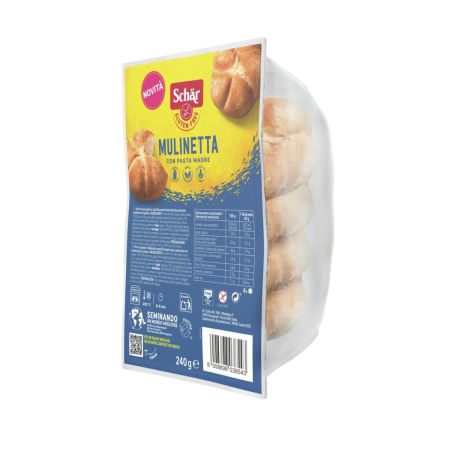 Chifla fara gluten Mulinetta, 240 g, Schar