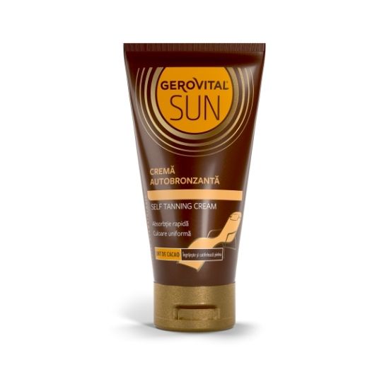 Crema autobronzanta Sun, 150 ml, Gerovital