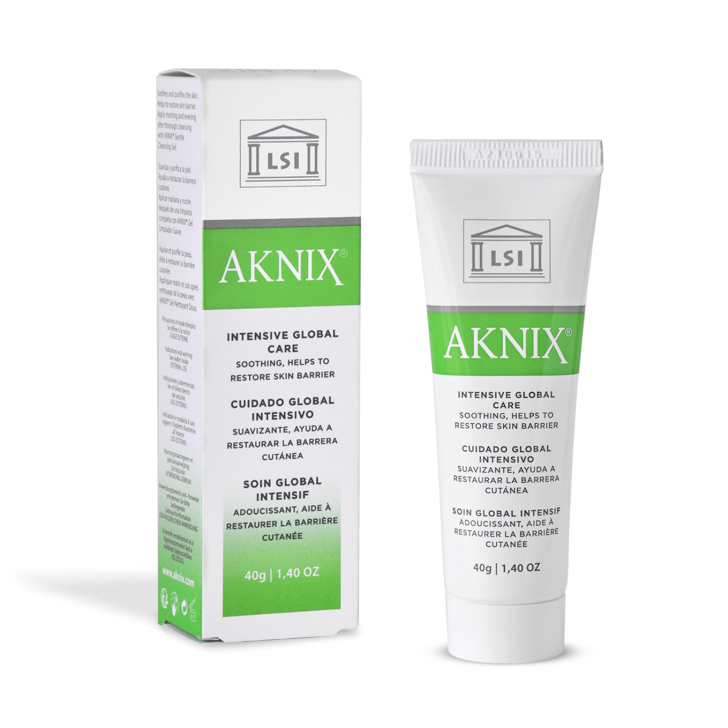 Crema de fata hidratanta Intensive Global Care Aknix, 40 g, Lsi