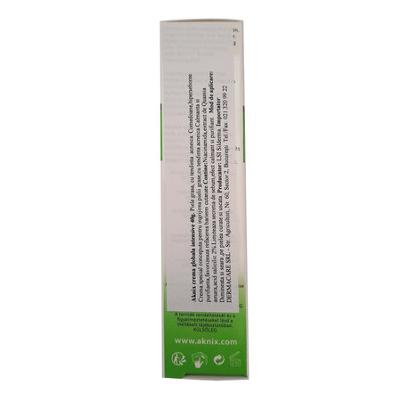 Crema de fata hidratanta Intensive Global Care Aknix, 40 g, Lsi 764938
