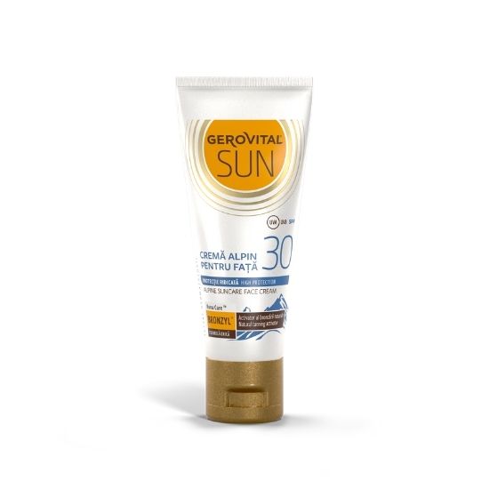 Cremǎ Alpin pentru Fata SPF 30 Sun, 30 ml, Gerovital