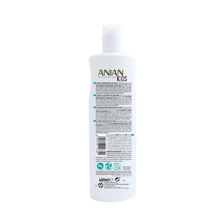 Sampon si balsam 2 in 1 pentru copii Kids, 400 ml, Anian 765224