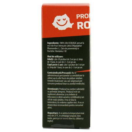 Ulei de catina Bio presat la rece, 15 ml, Katinola 765246