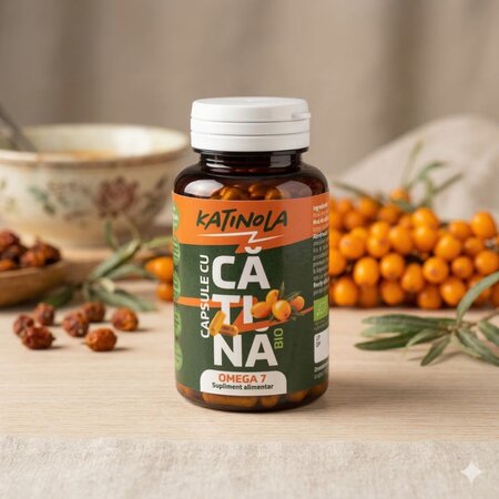 Pudra de catina Bio, 90 capsule, Katinola 765281