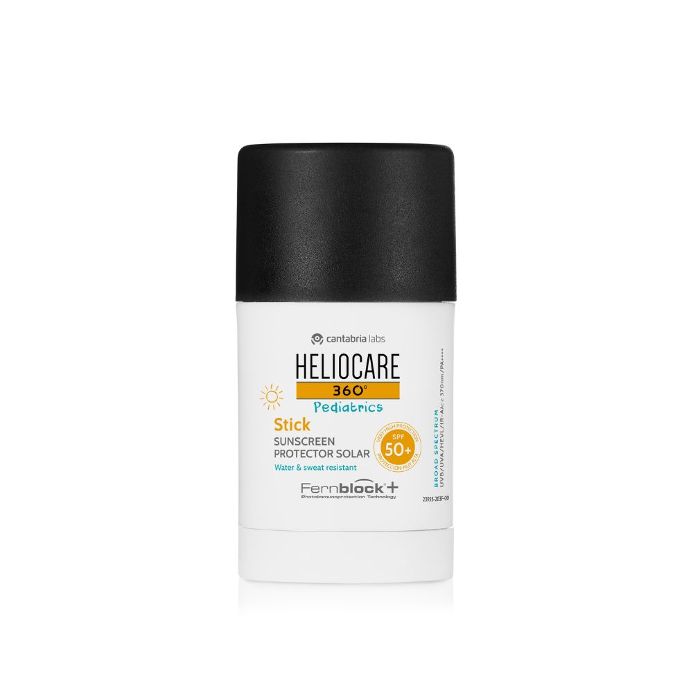 Stick de fata cu factor de protectie SPF 50+ PA++++ Heliocare 360 Pediatrics, 25 g, Cantabria Labs