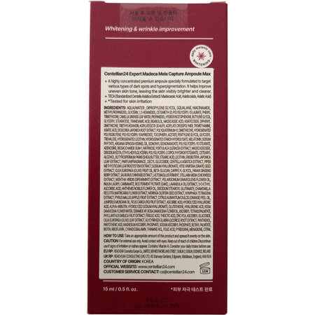 Ser concentrat depigmentant Expert Madeca Mela Capture, 15 ml, Centellian 24 766134