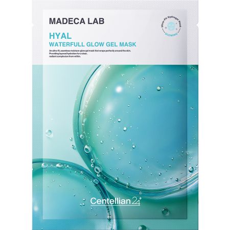 Masca tip hidrogel Madeca Lab Hyal Waterfull Glow, 22 g, Centellian 24