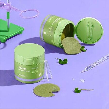 Dischete exfoliante Madeca Real Green Pore Pad, 60 buc, Centellian 24 765640
