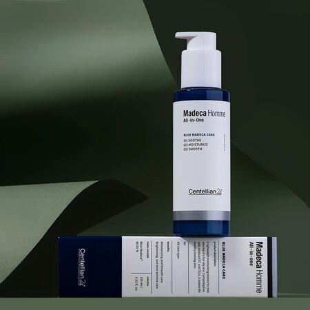 Lotiune pentru hidratare, calmare si controlul sebumului Madeca Homme All In One, 125 ml, Centellian 24 765648
