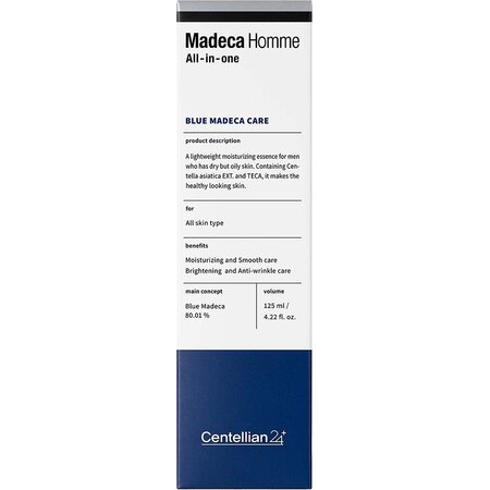Lotiune pentru hidratare, calmare si controlul sebumului Madeca Homme All In One, 125 ml, Centellian 24 765649