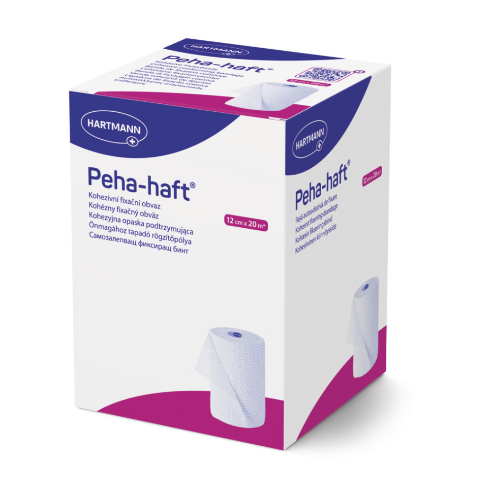 Bandaj elastic de fixare autoadeziv Peha-Haft, 12x20 cm, 1 bucata, Hartmann